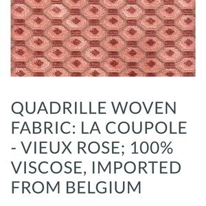 2 yards of Quadrille Fabric